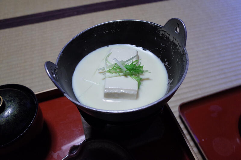 Close-up of bowl containing tofu